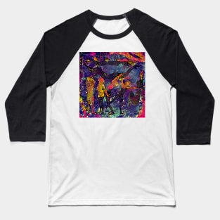 Abstract Summer Pack Baseball T-Shirt